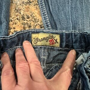 Wrangler 20X Blue Denim Jeans